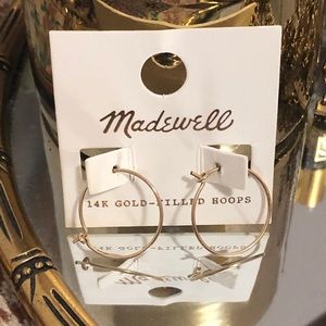 Madewell 14k Gold Filled Hoops